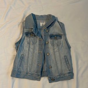 Small Old Navy Denim Vest